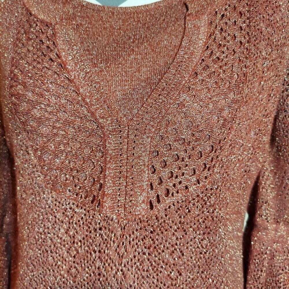 Chico's Peasant Style Pullover with Tank - Picture 6 of 9
